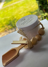 Load image into Gallery viewer, Wrap Me in Cashmere Whipped Sugar Scrub 2oz. Vegan Body Scrub. Emulsifying scrub. Moisturizing body scrub.